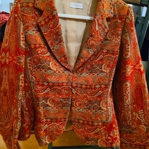 Vintage tapestry blazer